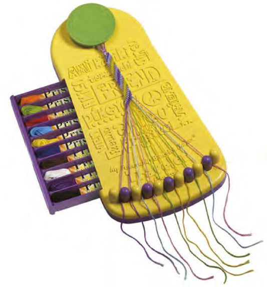 DMC マイフレンドシップ ブレスレットメーカー Traveler(トラベラー) U2111 【KN】 刺しゅう糸20カセ付き ミサンガ作成台 amazon