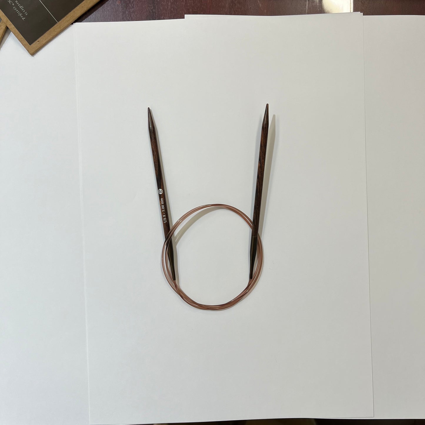 ROWAN 輪針 80cm用 5.00mm【KN】RNKC5MM 編み物 手あみ 日本サイズ10号-0.1mm