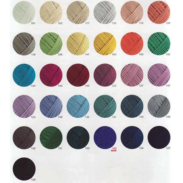 ウォッシュコットンクロッシェ 色A ハマナカ 【KY】 サマーヤーン 春夏 毛糸 編み物