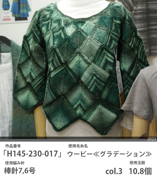 新製品 ウービー ≪グラデーション≫ ハマナカ 【KY】 毛糸 編み物 並太