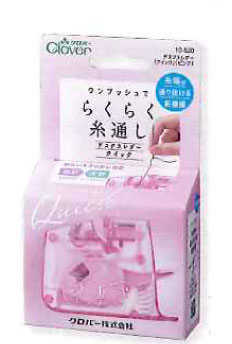 らくらく糸通し ディスクスレダークイック ピンク 10-520 クロバー 【KY】