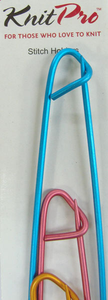 ニットプロ  アルミニウム製 ほつれ止め3本セット45502 【KN】 編み物 手あみ