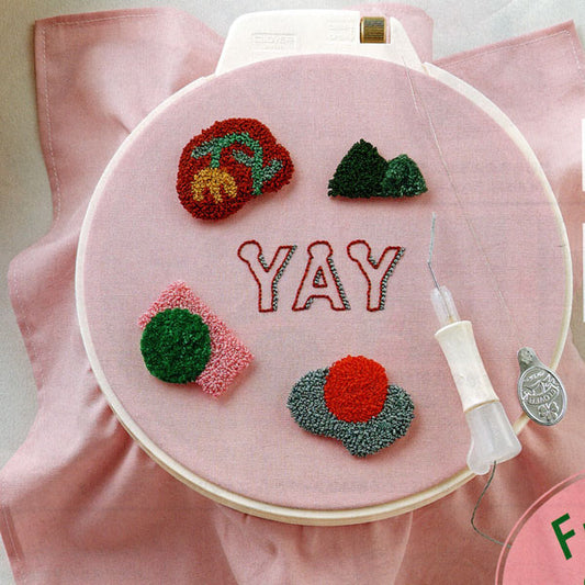 フリーステッチング スターターセット 57-410 【KN】クロバー