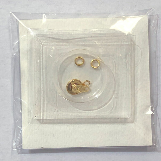 【店頭在庫品】TOHO ニューホック (小) 9-1-9 ゴールド【KN】金色 ハンドメイド 資材 材料 ネックレス アクセサリー トーホー ビーズ