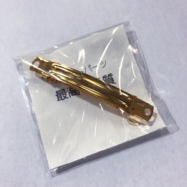 【店頭特価】TOHO バレッタ (小) 9-19-4 ゴールド ヘアピン【KN】【MI】 ハンドメイド 資材 材料 アクセサリー トーホー ビーズ 在庫限り