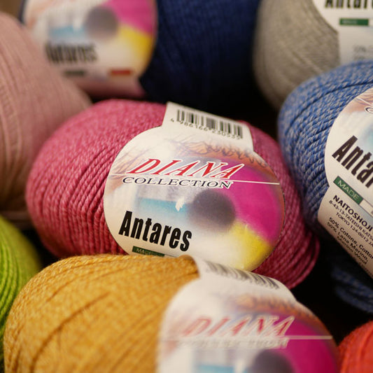 アンタレス 内藤商事 【KY】 サマーヤーン 春夏糸 毛糸 編み物 合太 品切18 32 115(25/02)