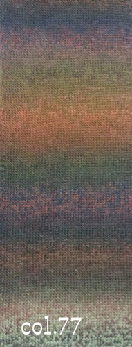 在庫限り 特価 AVIA トレッキングマルチ col.77 2X【KN】  毛糸 ソックスヤーン 中細タイプ イタリア製 毛糸蔵オリジナル直輸入