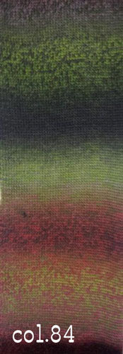 在庫限り 特価 AVIA トレッキングマルチ col.84 2X【KN】 毛糸 ソックスヤーン 中細タイプ イタリア製 毛糸蔵オリジナル直輸入