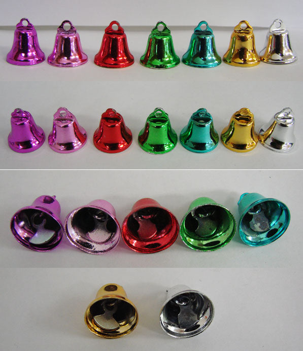 在庫特価!! ベル 3個入り (真空カラー)10mm×12mm 【KN】 2F-B