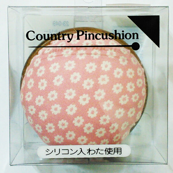 カントリーピンクッション ピンク 23-049【KY】クロバー ソーイング用品