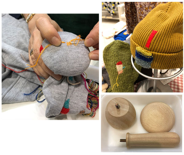 ダーニングマッシュルーム 57-910 クロバー 【KY】 付け替え式 靴下補修用具 amazon