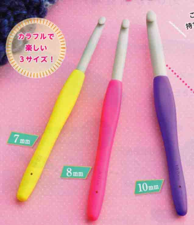 ジャンボ かぎ針 アミュレ 7mm 42-417 クロバー 【KN】 Amure