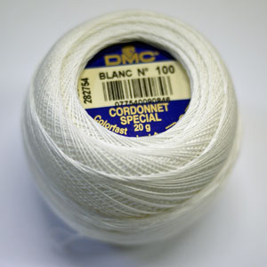 DMC CORDONNET SPECIAL コルドネスペシャル 100番 20g 【KN】: #100 レース糸 サマーヤーン 毛糸 編み物