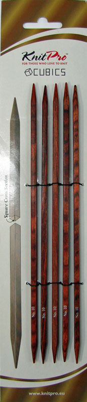 ニットプロ シンフォニーローズ キュービック棒針20cm5本針 10号(73125) 【KN】 編み物 手あみ