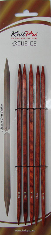 ニットプロ シンフォニーローズ キュービック棒針20cm5本針 13号(73128) 【KN】 編み物 手あみ