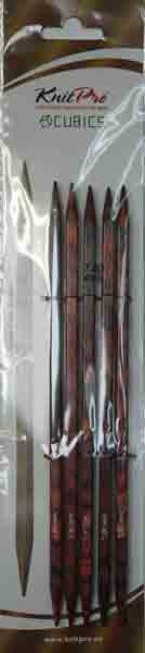 ニットプロ シンフォニーローズ キュービック棒針20cm5本針 7mm(73130) 【KN】 編み物 手あみ