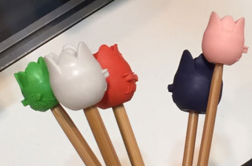 編み針キャップ(小) グリーン AC-046 amicolle チューリップ 【KY】