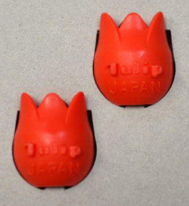 編み針キャップ(大)オレンジ AC-049 amicolle チューリップ  【KY】