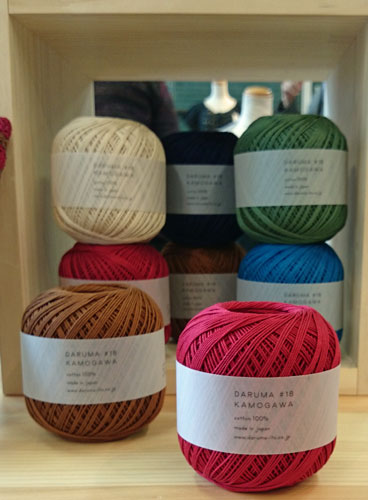 KAMOGAWA 鴨川 #18 50g ダルマ 【KY】 レース糸 サマーヤーン 春夏 毛糸 レース編み 18番