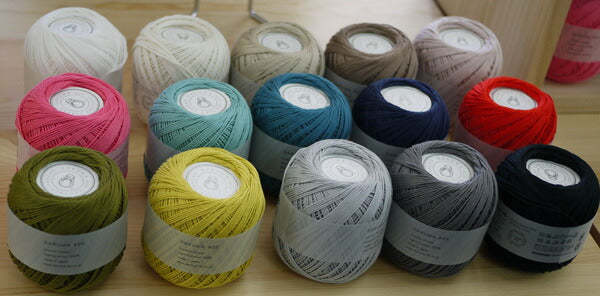 レース糸 #20 50g ダルマ 【KN】 サマーヤーン 春夏 毛糸 編み物 レース編み 20番 2270