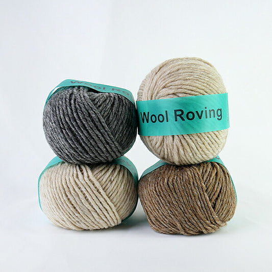 ウールロービング Wool Roving ダルマ毛糸 【KY】 毛糸 編み物 極太 6400