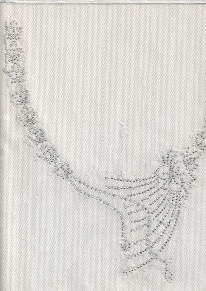 【店頭在庫処分品】 アイロン デコシート 大判 No.2 【KN】 2F-B ラインストーン アイロン接着