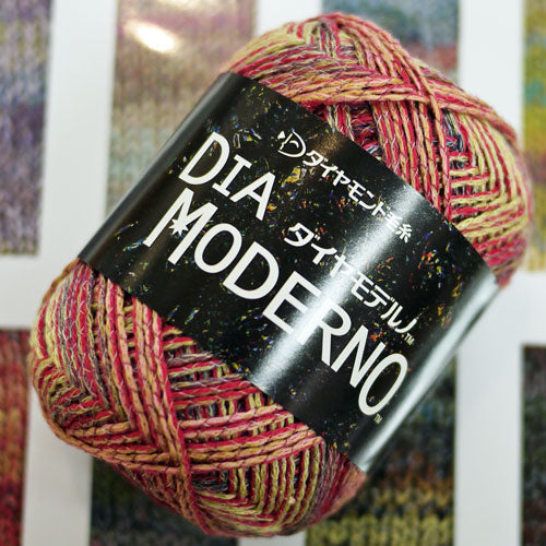 在庫限り ダイヤ モデルノ ダイヤモンド毛糸 【KN】 毛糸 編み物 並太