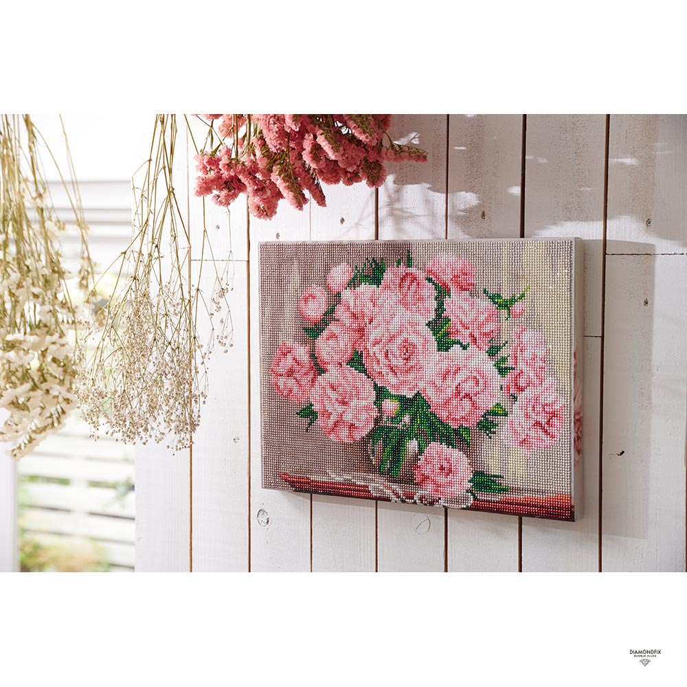 ダイヤモンドフィックス バラの花束 10-3299 【KN】ビーズ絵キット