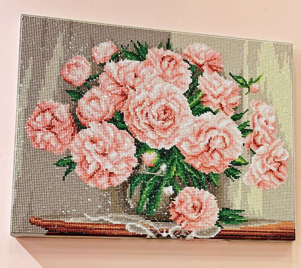 ダイヤモンドフィックス バラの花束 10-3299 【KN】ビーズ絵キット
