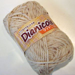 ダイヤ ニコル ダイヤモンド毛糸  【KY】 毛糸 編み物 並太 ツイード ツィード