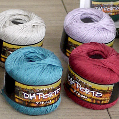 ダイヤ ポルト ダイヤモンド毛糸 【KY】 サマーヤーン 毛糸 編み物 極太 リリヤーン テープヤーン