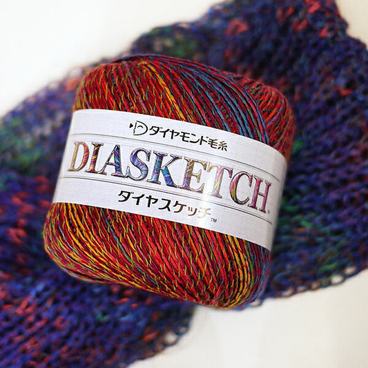 ダイヤ スケッチ ダイヤモンド毛糸 【KY】 サマーヤーン 春夏 毛糸 編み物