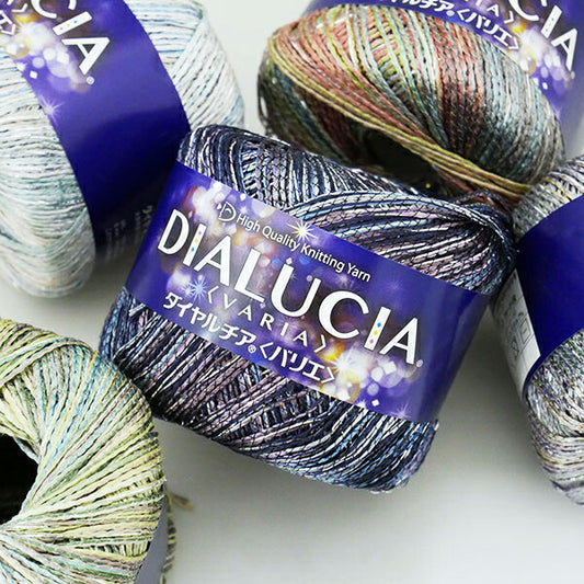 処分品 ダイヤ ルチア バリエ ダイヤモンド毛糸 2J 【KN】 サマーヤーン 毛糸 編み物 並太 2201 特価