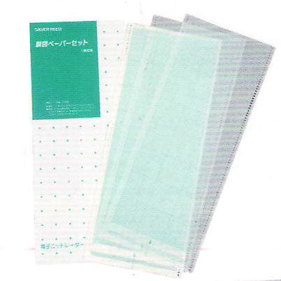 KR10製図ペーパー (1/2)   dllesin 【KN】 ドレスイン 編み機 製図 電子ニットレーダー用