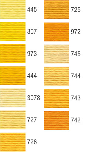 DMC 25番糸 色15-a (品番117#25) 刺しゅう糸 【KY】: