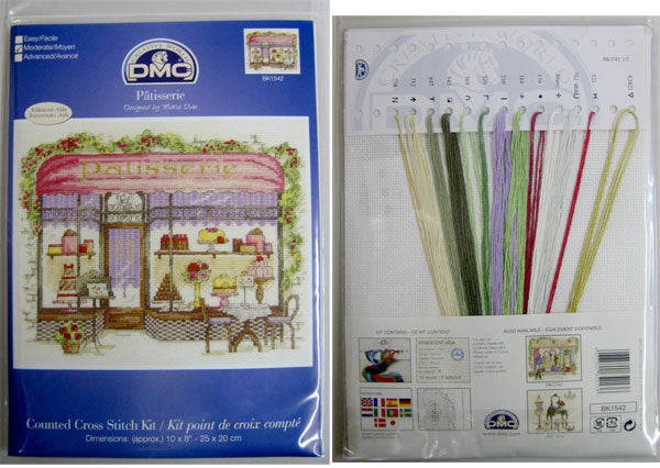 DMC BK1542 刺しゅうキット Patisserie 【KY】 BEST SELLERS クロスステッチ amazon