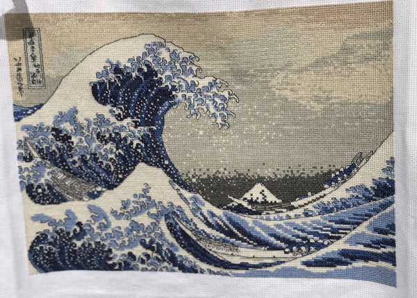 DMC 刺しゅうキット BL1145/73 葛飾北斎「神奈川沖浪裏」 The Great Wave 【KY】 クロスステッチ THE BRITISH MUSEUM