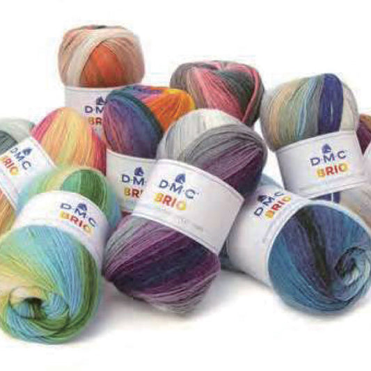 BRIO ブリオ DMC 【KN】100g大巻 毛糸 編み物 並太