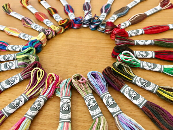 DMC Coloris/コロリ 25番 グラデーションカラー 刺しゅう糸 Flower 【KY】