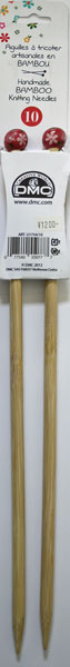 DMC ハンドメイドバンブー棒針10mm  U1754/10 【KN】