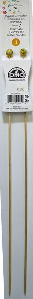 DMC ハンドメイドバンブー棒針3号(3mm) U1754/3 【KN】