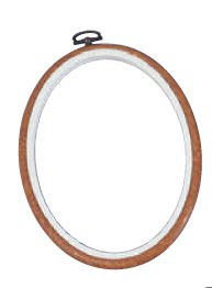 DMC フレーム 楕円 13.5cm×10cm MV0034/135 刺しゅう枠 ししゅう 【KY】: