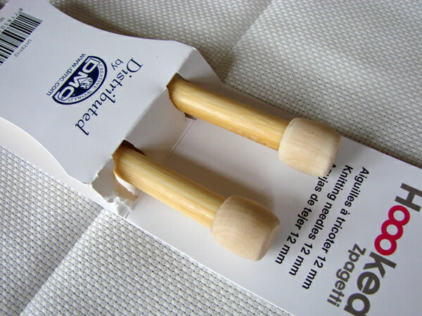 DMC バンブーニッティングニードル 棒針12mm/40cm U1737/12 【KN】: