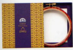 DMC 鯖江 刺しゅう枠 12.5cm SABA01 【KN】:刺繍枠 プレミアムフープ PREMIUM HOOP