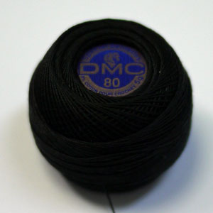 DMC SPECIAL DENTELLES スペシャルダンテル 80番 5g 色2 【KN】 #80 レース糸 サマーヤーン タティング レースに最適 単色