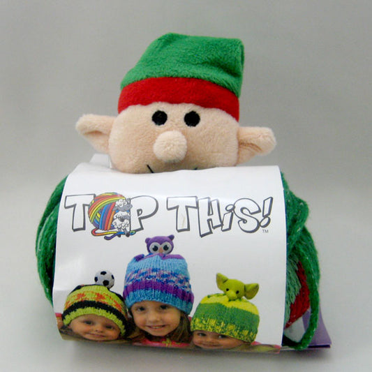 【処分】DMC TOP THIS! elf エルフ (TTY15EF) 【KN】 ぬいぐるみ付き 帽子用毛糸 ニット帽 キット