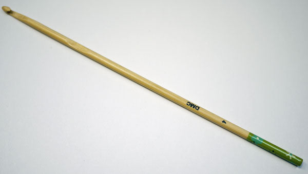 DMC ハンドメイドかぎ針(並太用4mm) U1788/4 【KN】 Handmade Bamboo Crochet Hook かぎ針
