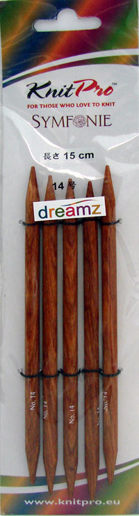 ニットプロ dreamz 5本針 15cm 棒針 14号・15号 【KN】 編み物 手あみ