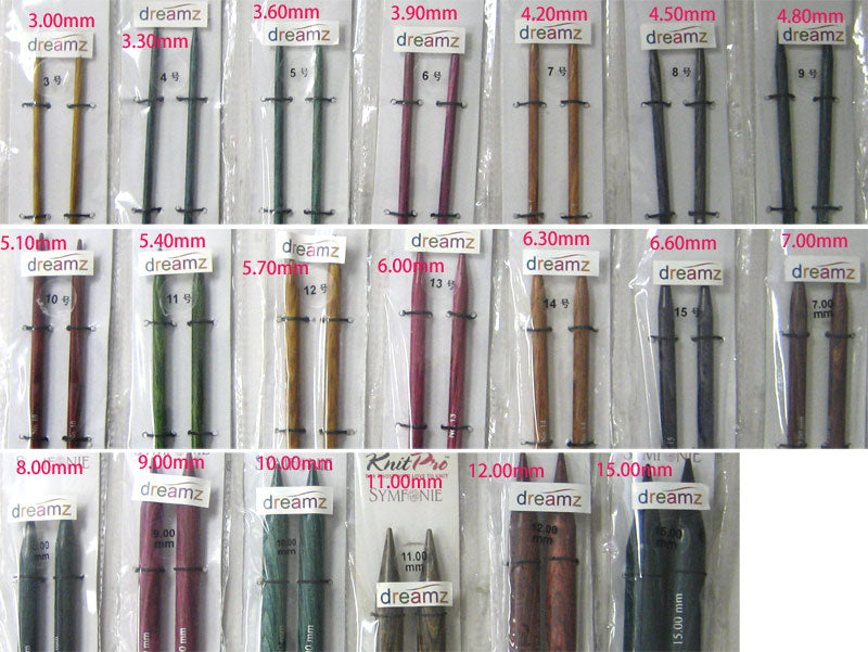 ニットプロ dreamz 付け替え式 輪針 針先 13号 74271 【KN】 編み物 手あみ 編み針