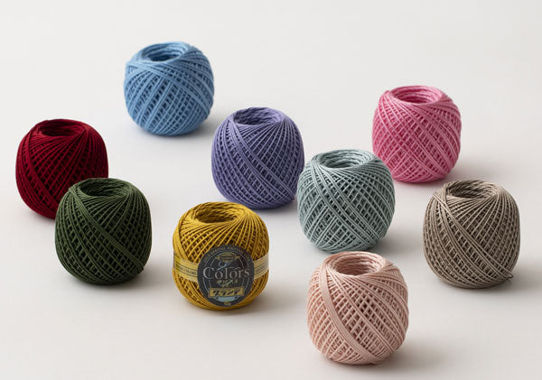 在庫限り エミーグランデ カラーズ 10g オリムパス 色A 【KN】 サマーヤーン レース糸 春夏 毛糸 編み物